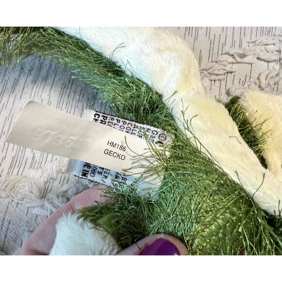 Ganz Webkinz Gecko Green Stuffed Animal Plush Beanie NO CODE - Picture 5 of 5